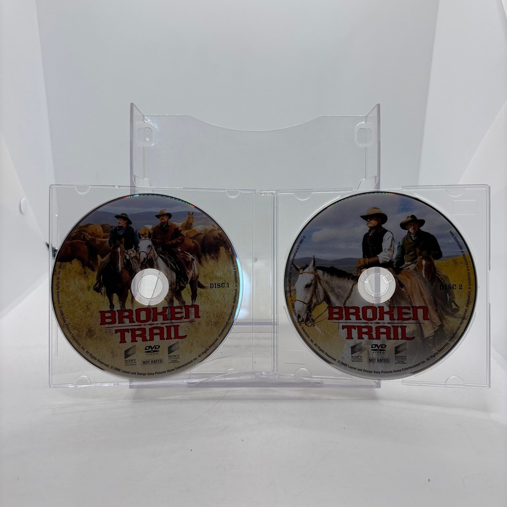 Broken Trail DVD 2006 2-Disc Set Robert Duvall Thomas Haden Church Western Movie